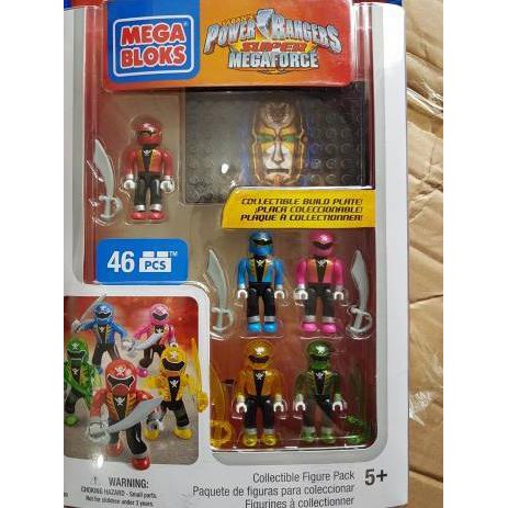 ❃➩ Mô hình lego nhân vật Mega Block Power Rangers Mega Force chính hãng