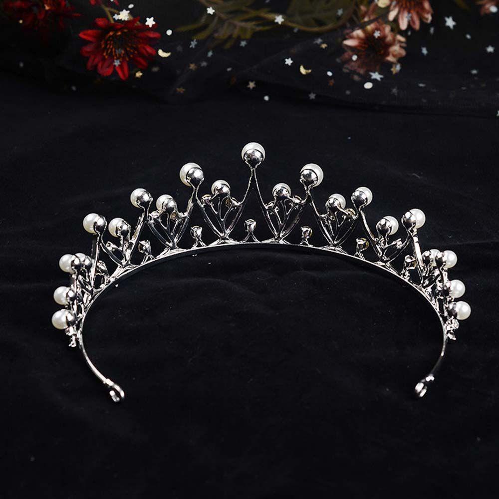 USNOW Vương Miện Cài Tóc Đính Đá Lấp Lánh Sang Trọng Cho Cô Dâu