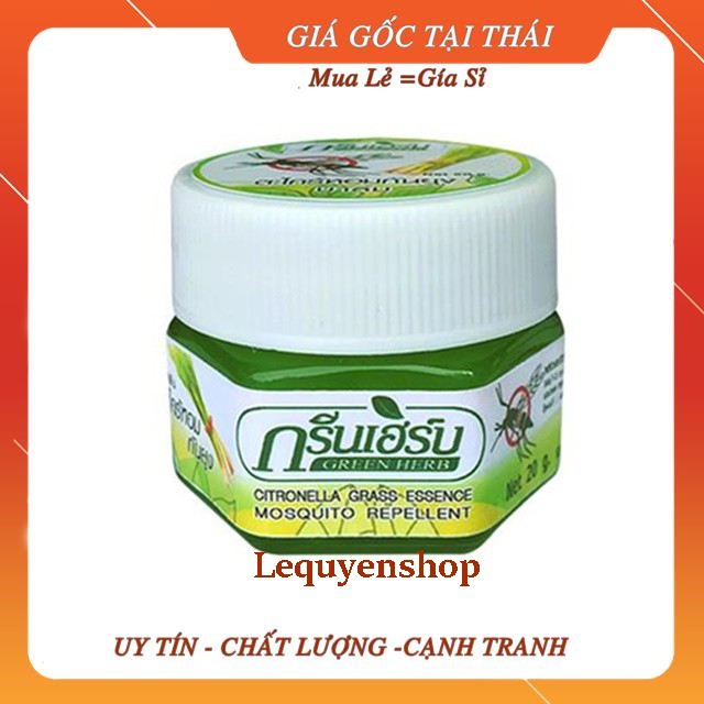 [hàng chính hãng]Dầu Cù Là Muỗi Sả Cintronella Grass Mosquito Repellent Thái Lan