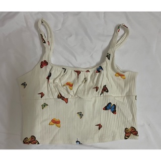 Áo thun crop top f21