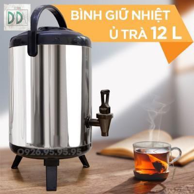 Bình ủ trà [3 LỚP GIỮ NHIỆT] giữ nhiệt lâu, ĐỦ CỠ 6L 8L 10L 12L giao hàng nhanh - Thiết Bị Máy Móc Pha Chế