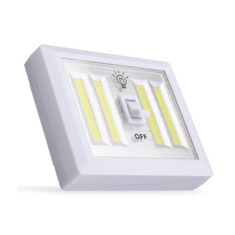1 Công Tắc Đèn LED COB Gắn Tường Chạy Bằng Pin Dùng Cho Gara / Tủ Quần Áo / Tủ Quần Áo