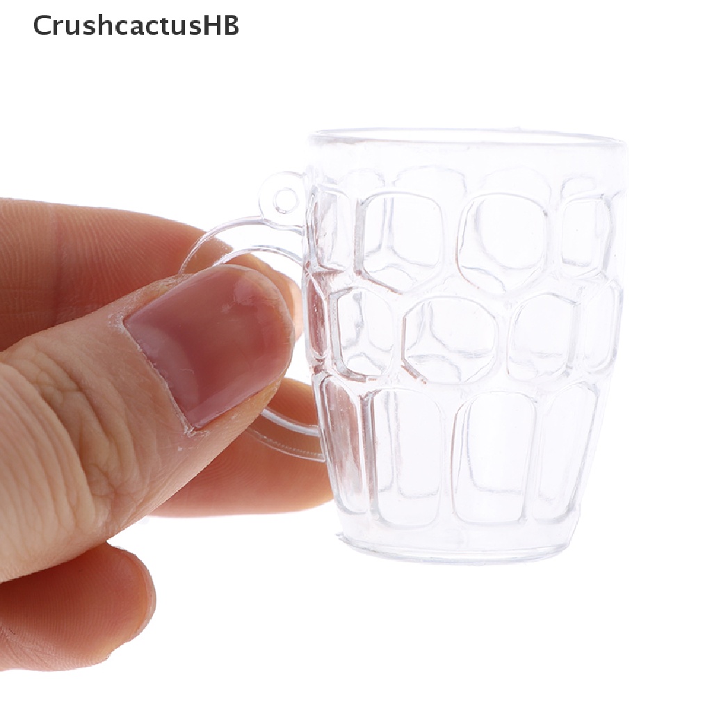 [CrushcactusHB] 12pcs/set Mini Ice Cream Sundae Cup Container DIY Clay Modeling Plastic Cup Toys Hot Sell