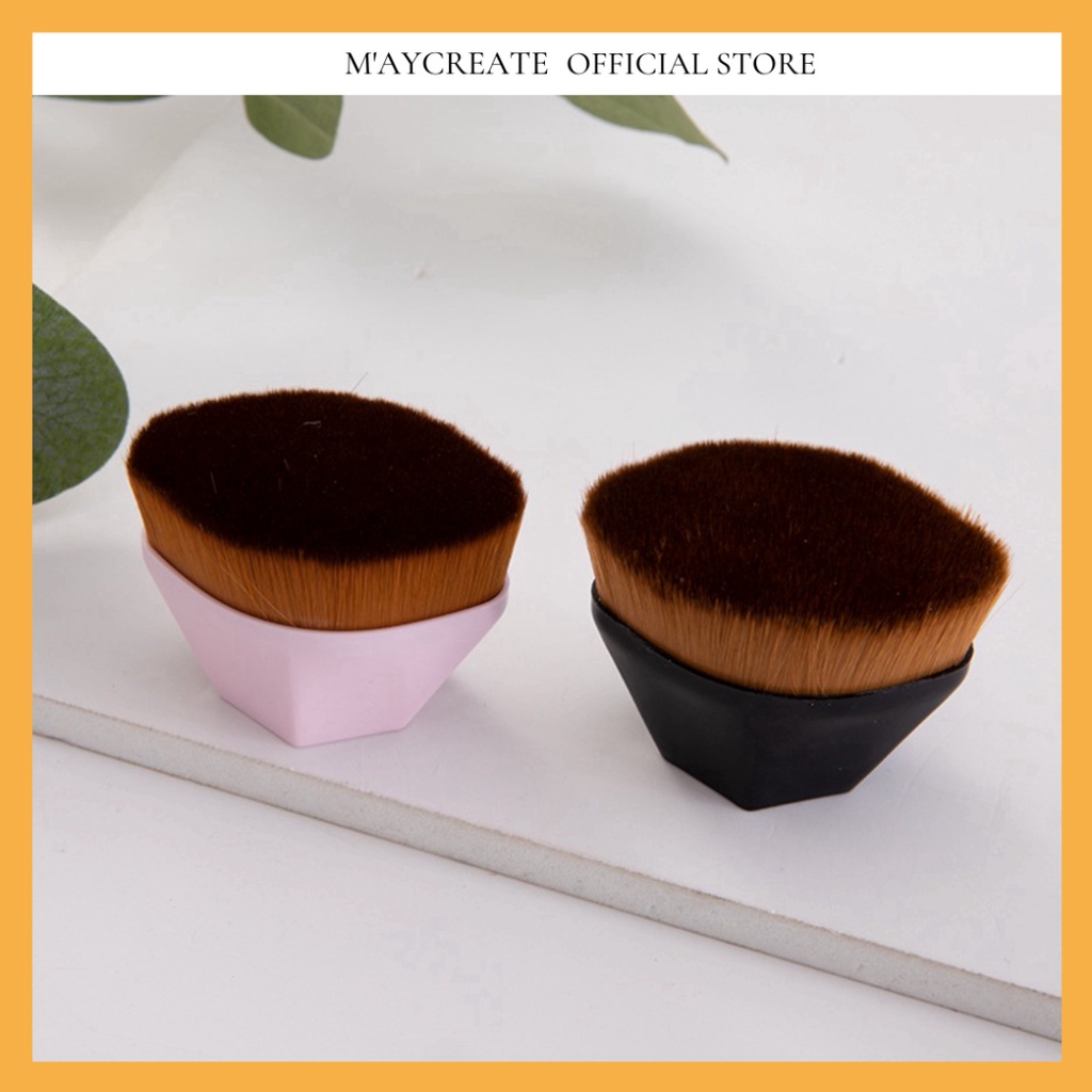 Cọ trang điểm đánh phấn nền lông dày mịn cao cấp, dụng cụ trang điểm