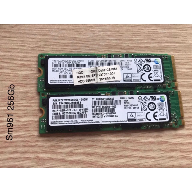 Ssd m2-pcle 512gb Sm961 Samsung(970 pro) | WebRaoVat - webraovat.net.vn