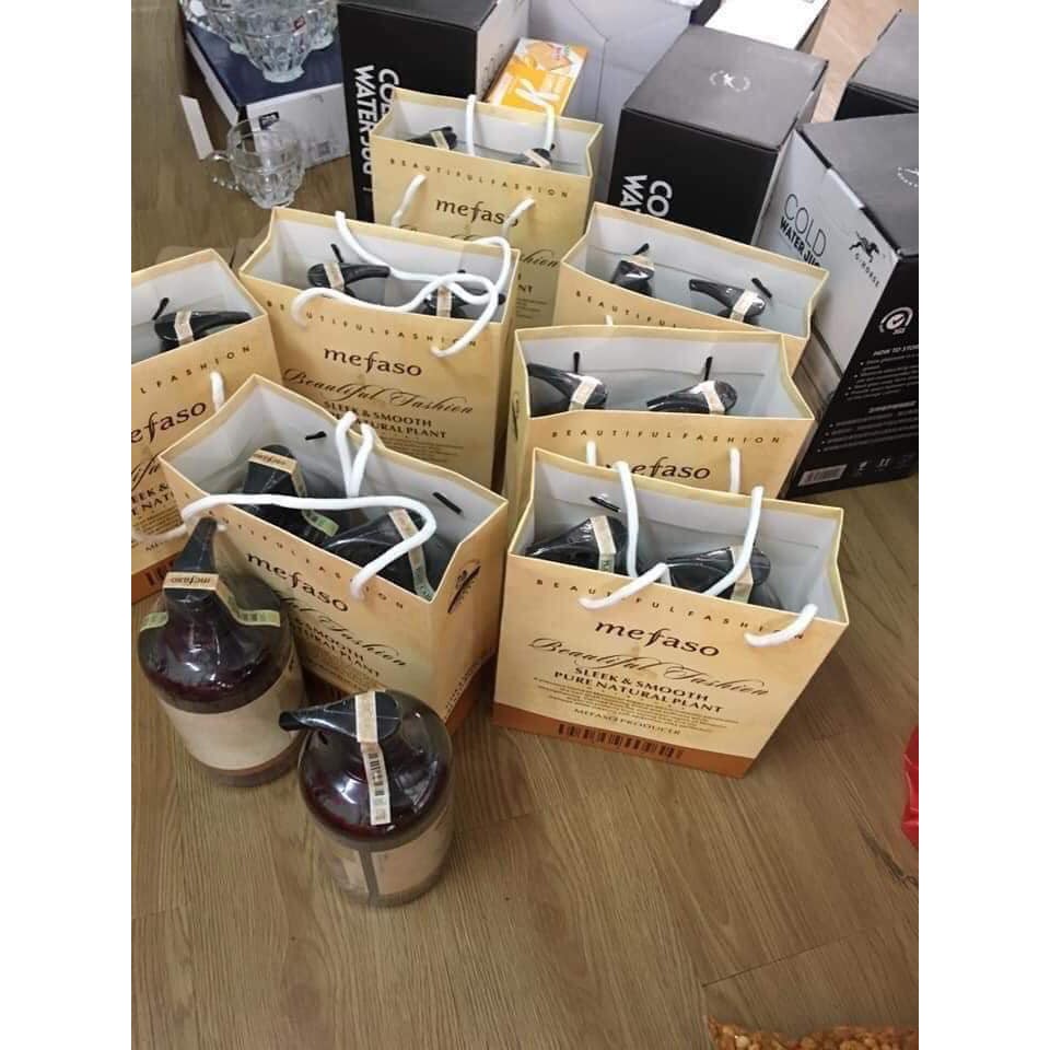 Sỉ cặp gội xả MEFASO tem vàng