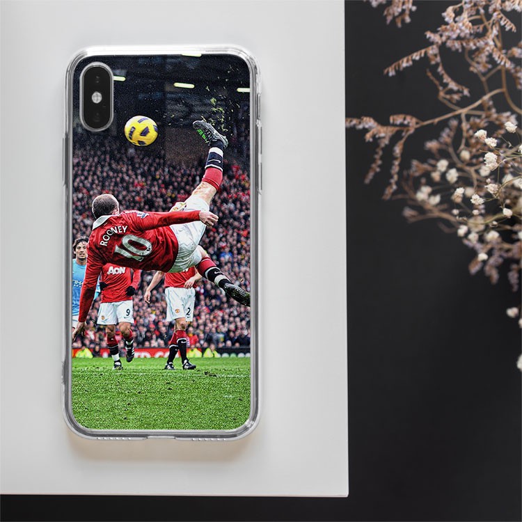 Ốp lưng ốp Iphone W. Rooney Manchester United ngả bàn đèn yêu quý từ 6 đến 12 MAN20210177