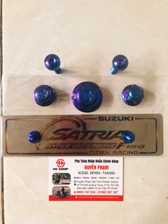 BIỂN SỐ TRƯỚC TITAN RAIDER/SATRIA
