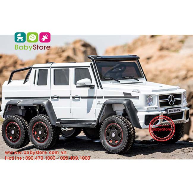 Ô tô điện trẻ em siêu sang Mercedes G63 AMG