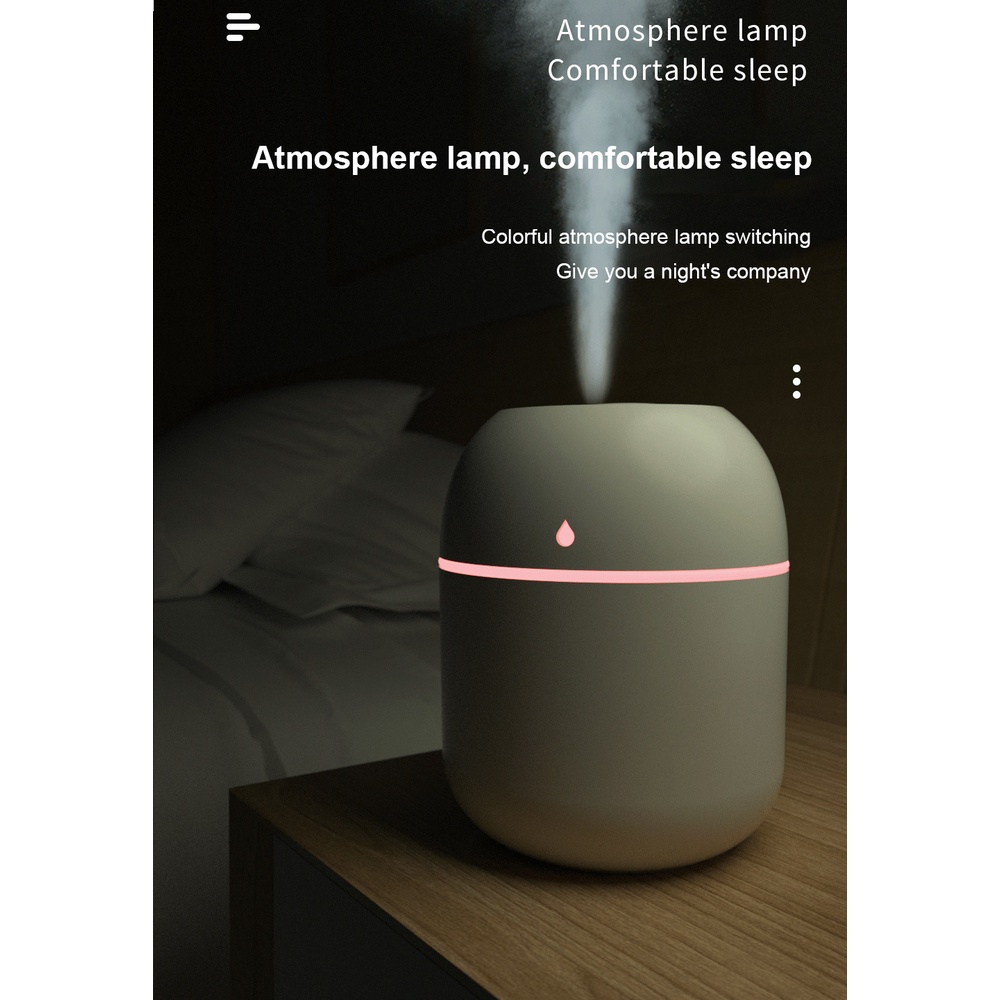 Máy Khuếch Tán Tinh Dầu 220ML Kết Nối USB Tiện Dụng