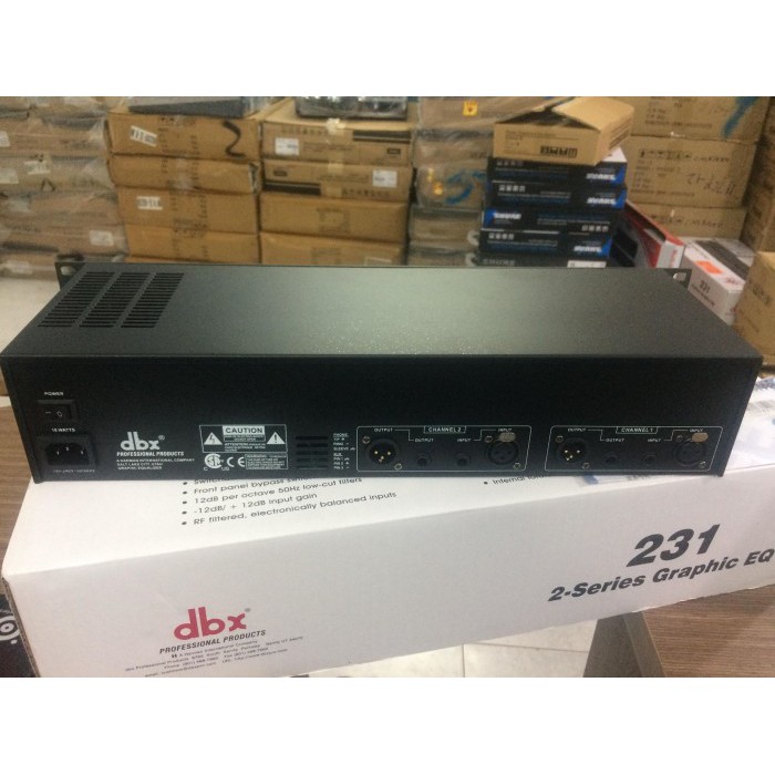 LỌC XÌ EQUALIZER DBX 231 HÀNG CAO CẤP