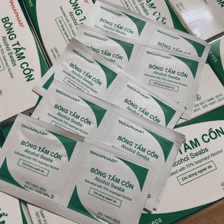 Combo 20 miếng bông tẩm cồn lau móng  💖💖💖