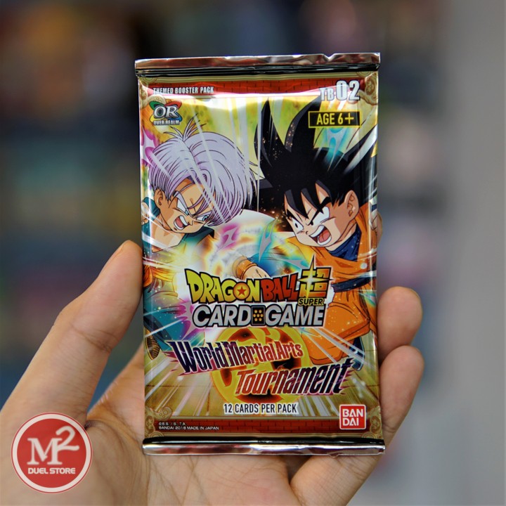 Túi thẻ bài Bảy viên ngọc rồng Siêu cấp - Dragon Ball Super Card Game WORLD MARTIAL ARTS TOURNAMENT - 12 lá bài