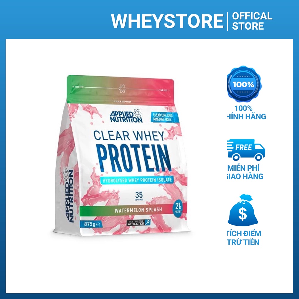 Sữa tăng cơ bắp Clear Whey protein 875g