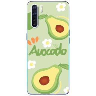 Ốp lưng Oppo A91, Reno 3 in hình Hai trái bơ