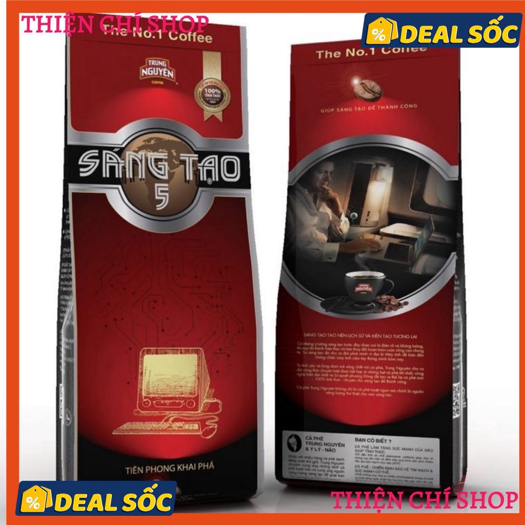 Sản phẩm Cà Phê trung nguyên số 5 gói 340 gr