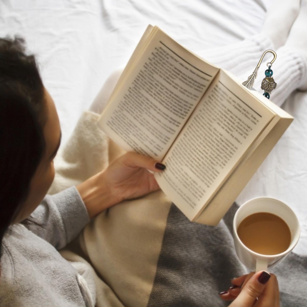 Thẻ Đánh Dấu Trang Sách Tua Rua Dài Phong Cách Trung Hoa Cổ Điển