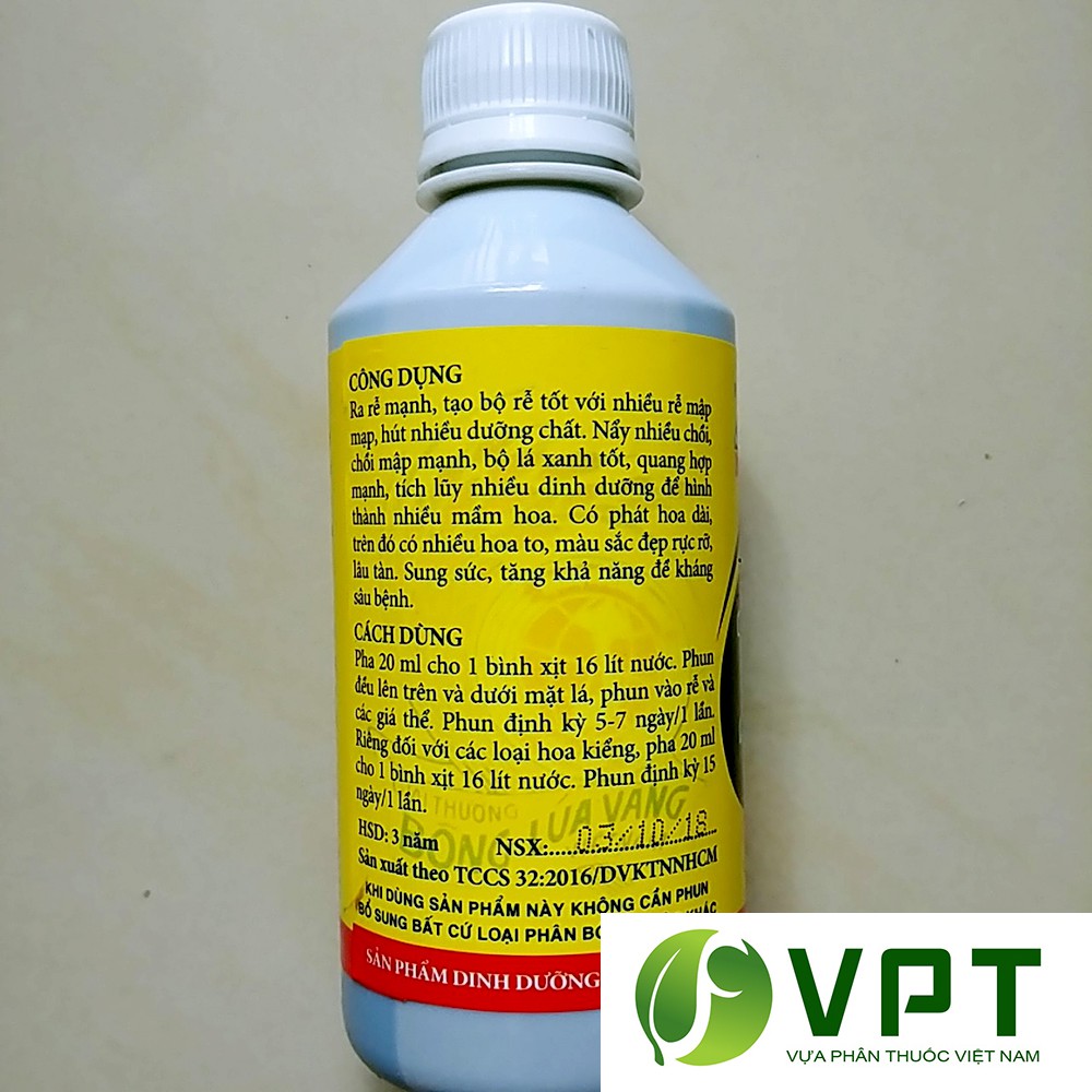 Vitamin B1 HVP kích rễ kích chồi MẠNH tích hợp nhiều trung vi lượng loại 100ml