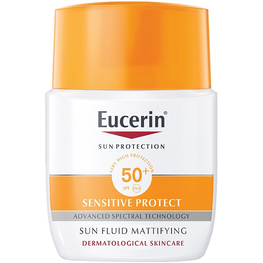 Kem Chống Nắng EUCERIN Cho Da Thường, Da Hỗn Hợp 50ml Sun Protection Sun Fluid Mattifying Face