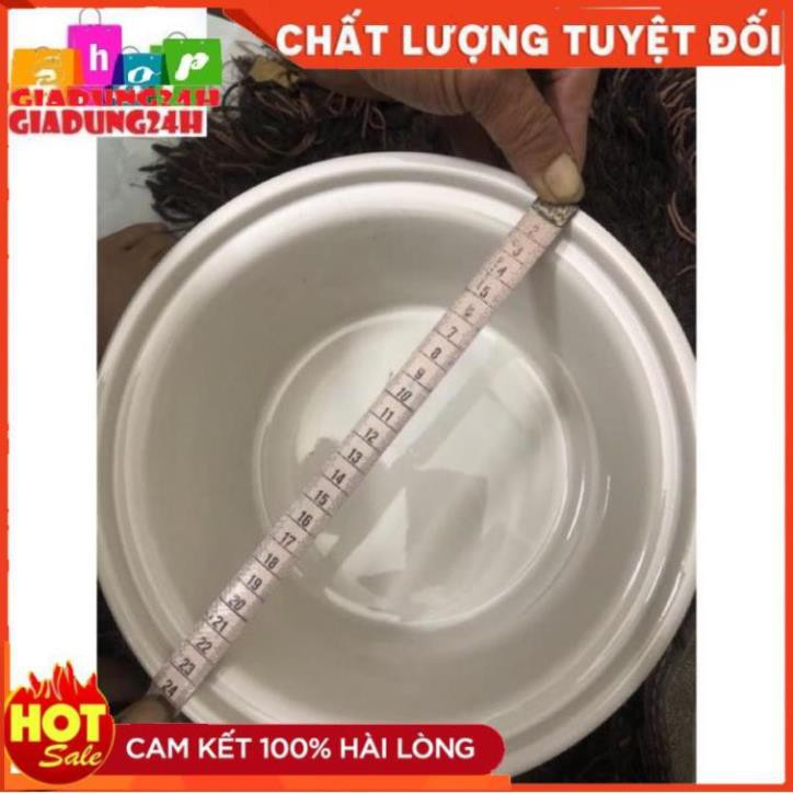 [Rẻ vô địch] Lõi Sứ Trắng (Ruột Nồi Thay Thế) Kho Cá Nấu Cháo Chậm 2,5L-Giadung24h