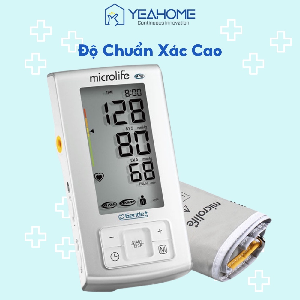 Máy Đo Huyết Áp Bắp Tay Microlife BP A6 Basic Bảo Hành Chính Hãng 5 Năm - YeahomeCare Saigon