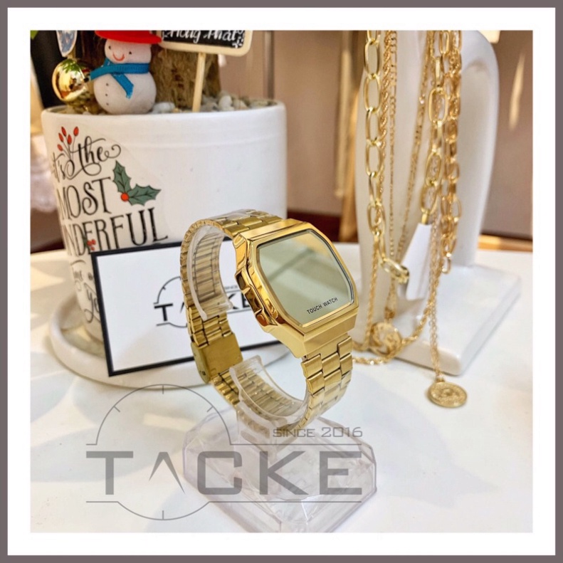 Đồng Hồ Nam casio điện tử Cảm Ứng Màn Hình tráng gương, led, Unisex, Touch Watch Chất Liệu Cao Cấp 3 màu