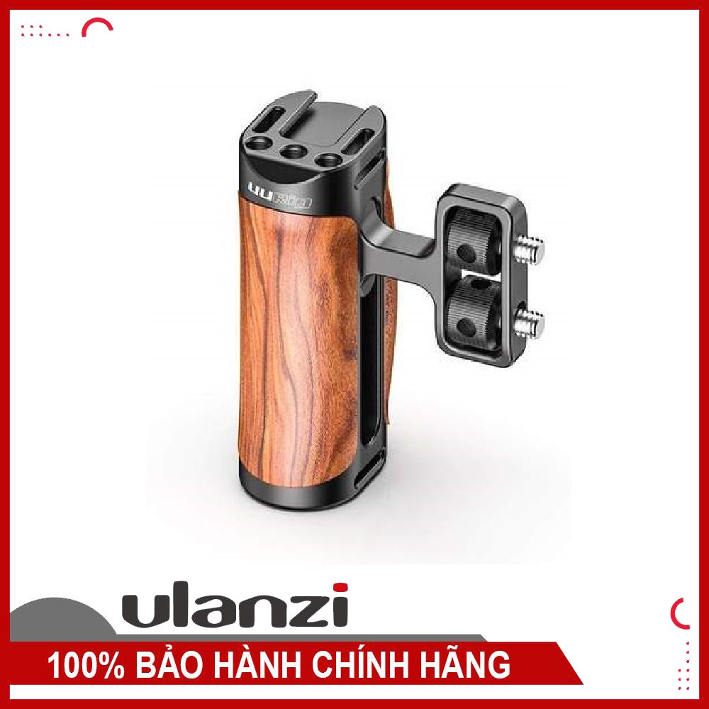 UURIG R075 - HÀNG CHÍNH HÃNG - Tay cầm gỗ đa năng dành cho máy ảnh