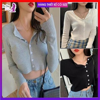 [𝗔́𝗼 𝗖𝗿𝗼𝗽𝘁𝗼𝗽 𝗡𝘂̛̃ 𝗧𝗮𝘆 𝗗𝗮̀𝗶] Vải Len Sợi Cotton Cao Cấp-Sale Lỗ Giới Thiệu Sản Phẩm.