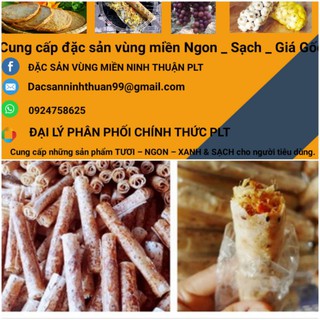 (SALE!!) Loại Đặc Biệt Combo 5 cái Bánh Tráng Mắm Ruốc Cuộn Chà Bông Giòn Ngon Đặc Biệt
