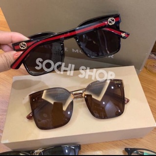 Kính Gucci tràn viền phom vuông