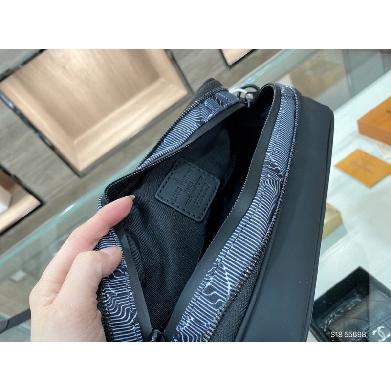 Túi máy ảnh Louis Vuitton LV cao cấp chi tiết làm tỉ mỉ có khóa kéo tiện lợi thời trang | BigBuy360 - bigbuy360.vn