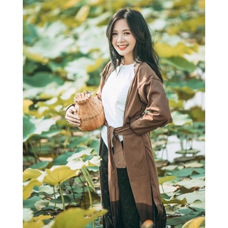 set tứ thân chụp sen