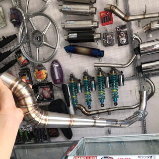 Cổ pô from stb 2 khúc gắn mọi loại xe mọi loại pô độ
