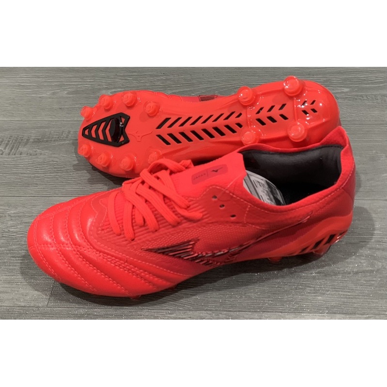 Giày Bóng đá sân tự nhiên Mizuno MORELIA Neo III FG đỏ( tặng tất fullbox)