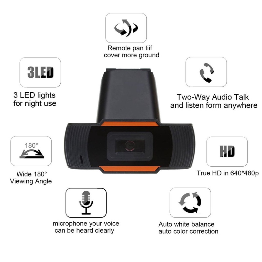 Webcam Hd 1080p Thông Minh Cổng Usb Hỗ Trợ Quay Video Cho Máy Tính | BigBuy360 - bigbuy360.vn