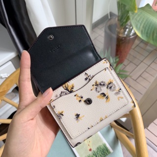 😍VÍ NỮ COACH GẬP NGẮN😍FULL TAG+BOX👍