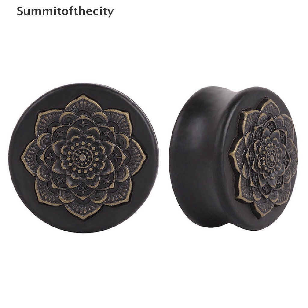 Khuyên Nong Tai Bằng Gỗ Hình Hoa Thời Trang