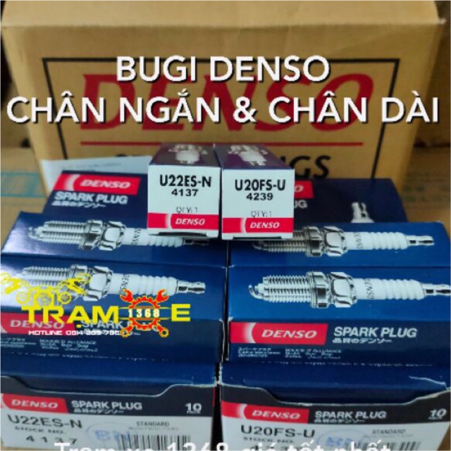 Bugi denso chính hãng gắn mọi loại xe - bugi Honda yamaha