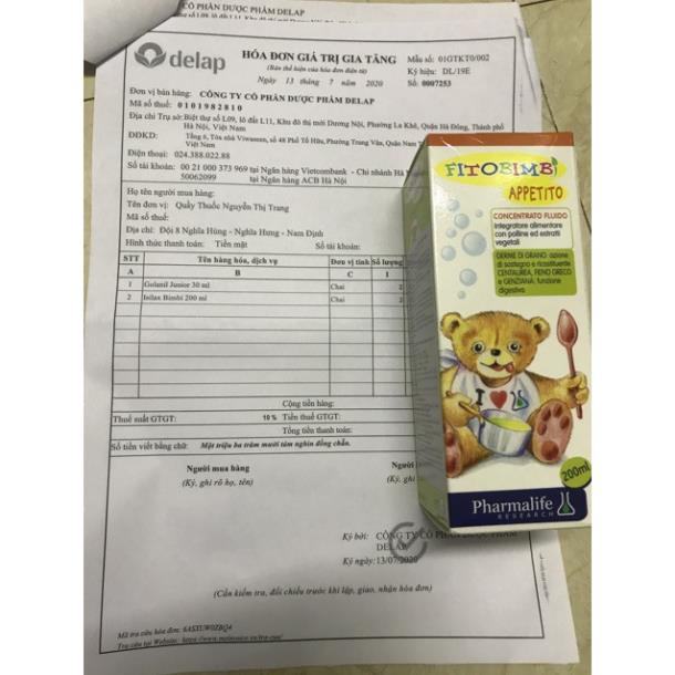 [GIÁ GỐC] Fitobimbi Isilax giúp nhuận tràng, táo bón ở trẻ nhỏ Isilax Fitobimbi