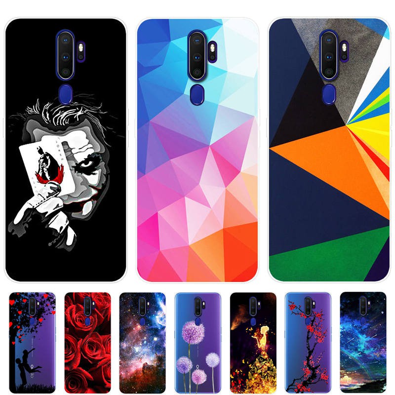 Ốp lưng OPPO A9 2020 Trường hợp Silicone mềm TPU Back Cover Điện thoại Vỏ bọc OPPO A 9 2020 A92020 Case Silicone