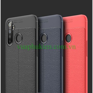 Ốp lưng vân giả da sần chính hãng  Auto Focus dành cho Oppo  Realme C3
