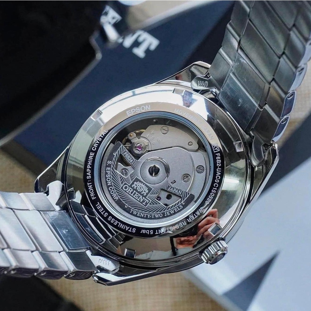 Đồng Hồ Nam ORIENT Sun & Moon Gen 5 Ver2 RA-AK0307B10B   Chính Hãng Tặng Dây Da Cao Cấp