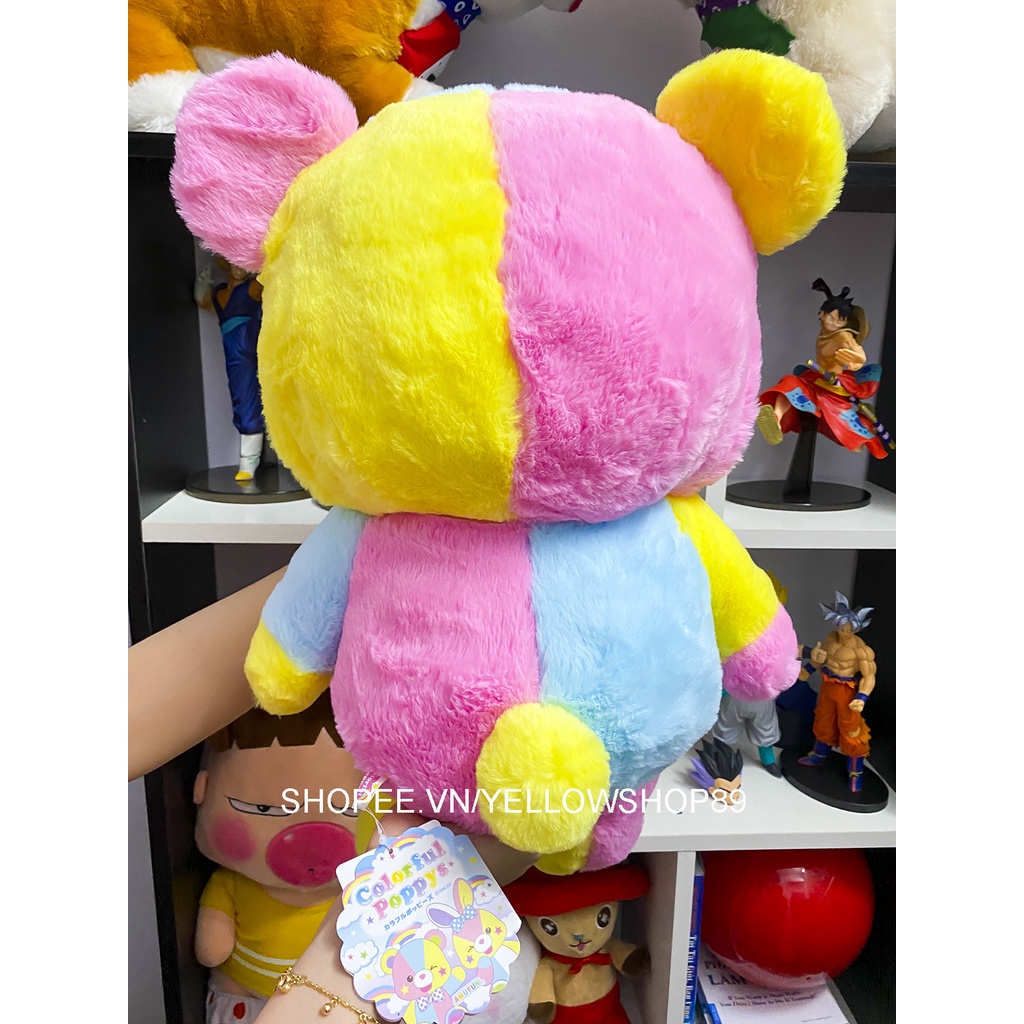 Gấu bông cao cấp Colorful Poppys Gấu Thỏ 7 màu