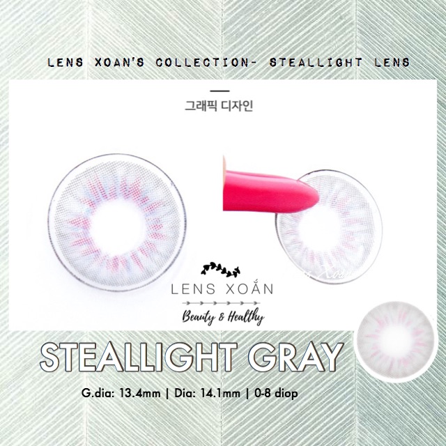 ÁP TRÒNG STEALLIGHT GRAY ( LENS TOWN)