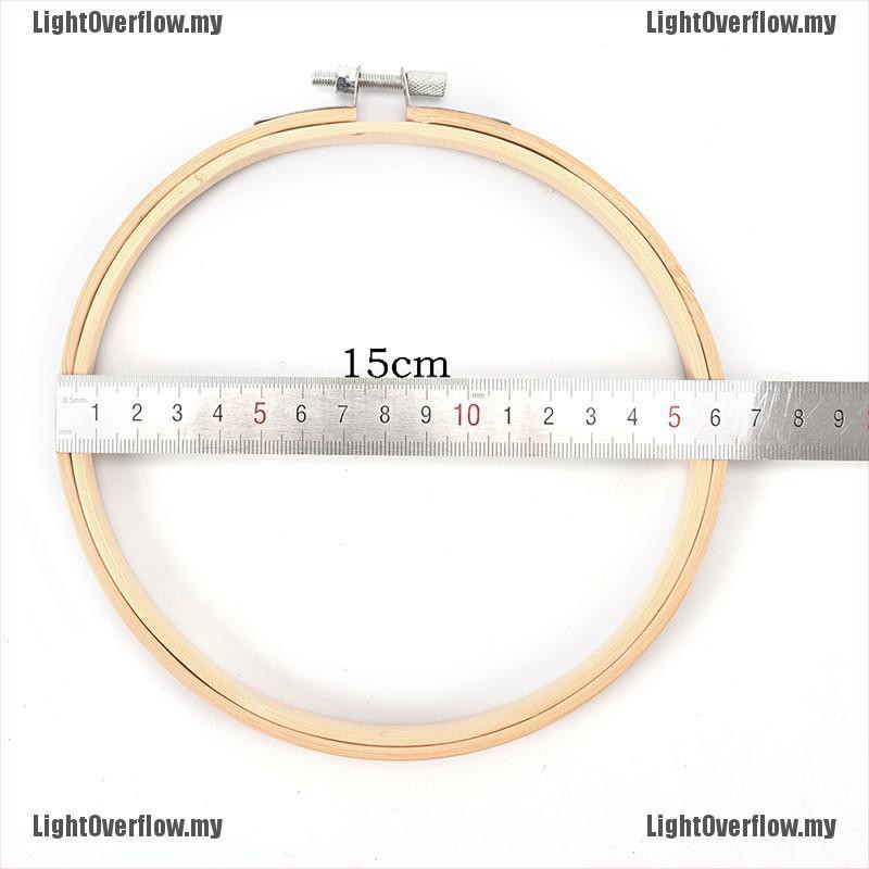 Khung Thêu Bằng Gỗ Hình Tròn Tiện Dụng