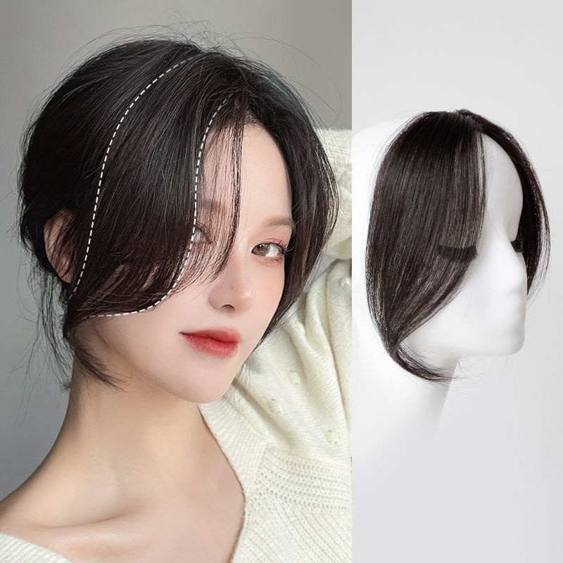 Tóc Giả Mái Ngang Trán Tự Nhiên Phong Cách Pháp Cho Nữ