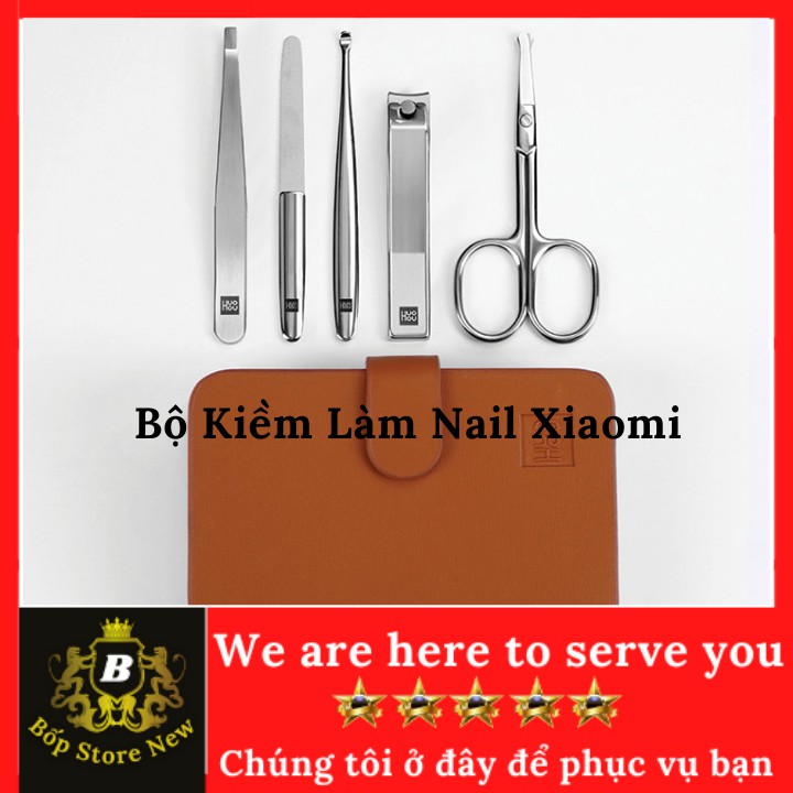 Bộ bấm móng tay 5 món Xiaomi MJZJD002QW [ Bốp Store New ] Bộ Làm Nail xiaomi Cao Cấp