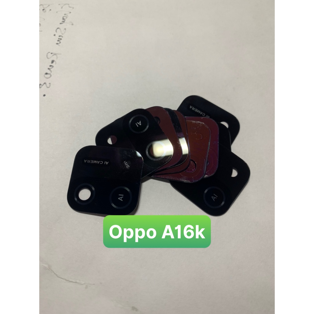 Bộ kính camera liền vành, không vành oppo A16k