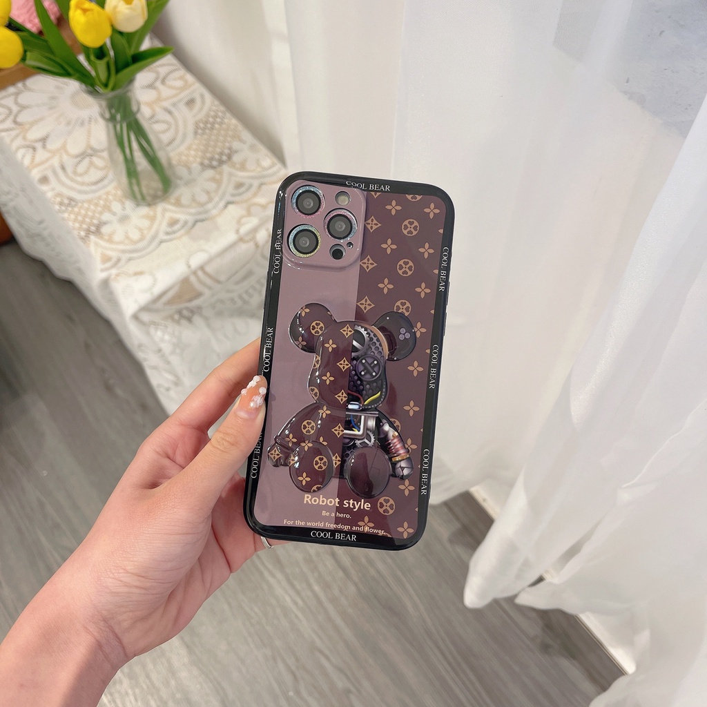 Ốp IDM nổi 3D Be@rbrick B@by MS01 iphone 7plus/8plus/X/Xs/Xsmax/11/11promax/12/12pro/12promax/13/13pro/13promax