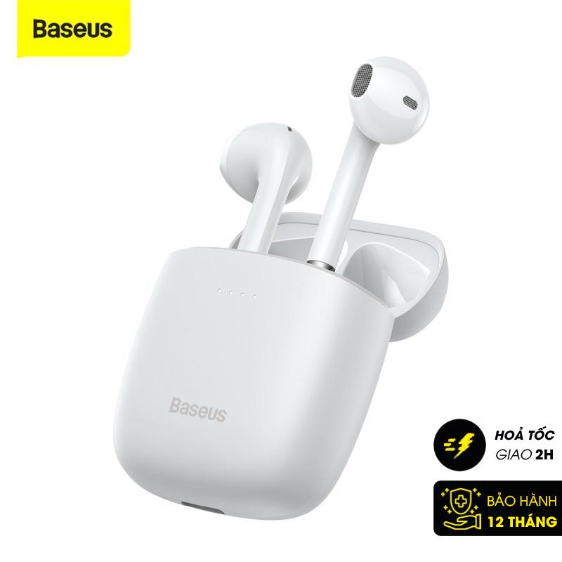 Tai Nghe Bluetooth Baseus Encok True Wireless Earphones W04/ W04 Pro TWS Gen 2 Wireless Charger, New Model 2022